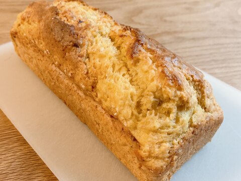 熟したバナナで砂糖いらず！材料3つパウンドケーキ